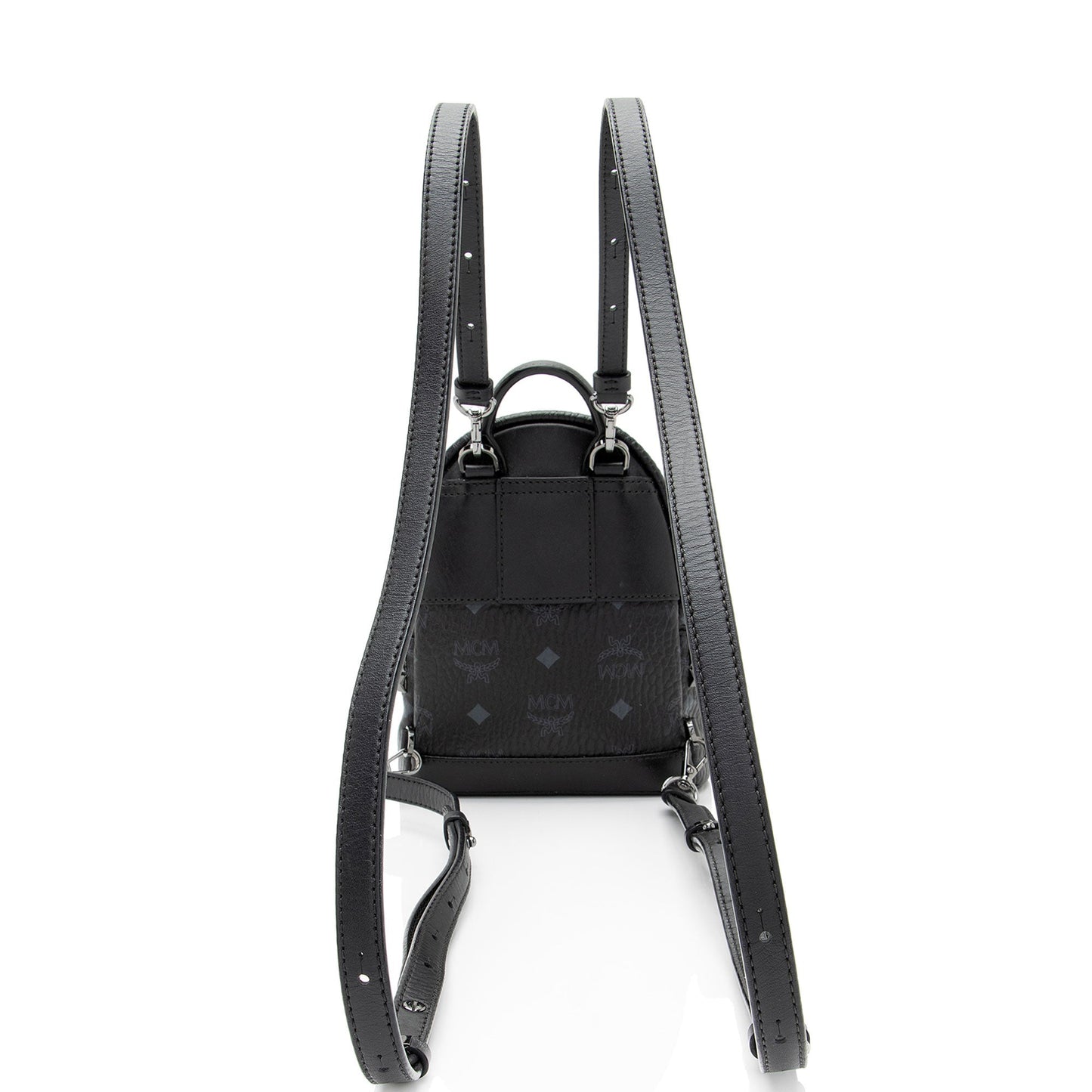 MCM Visetos Studded Stark Baby Backpack