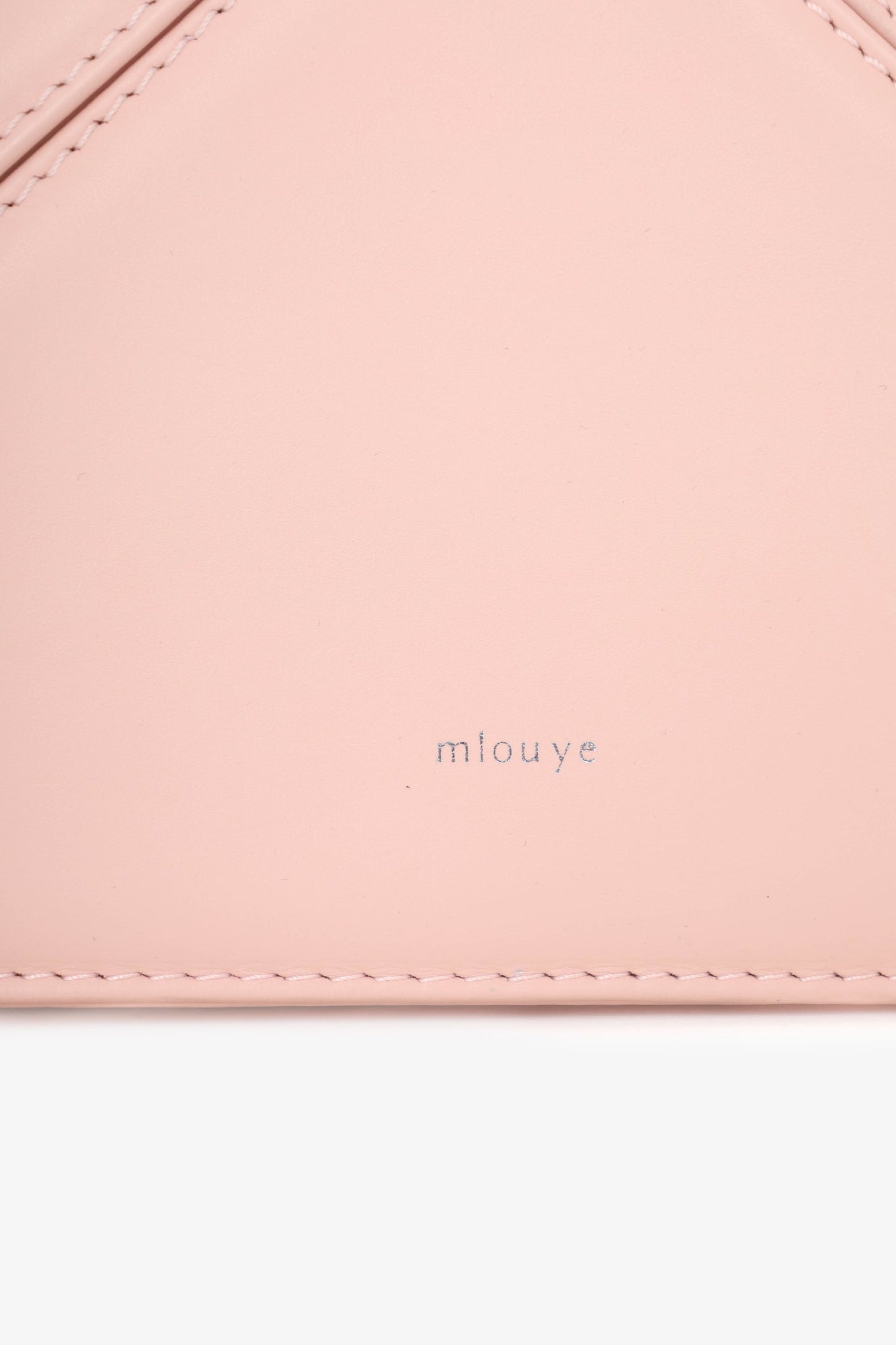 Mlouye Pink Leather Crossbody Bag