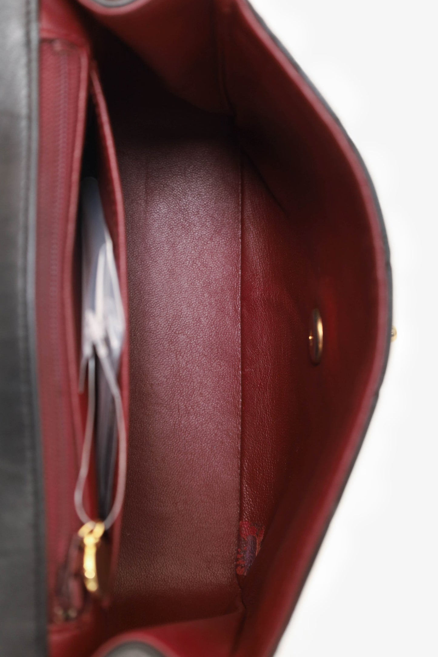 Pre-Loved Chanel™ 1991-94 Black Quilted Lambskin Kelly Top Handle Bag