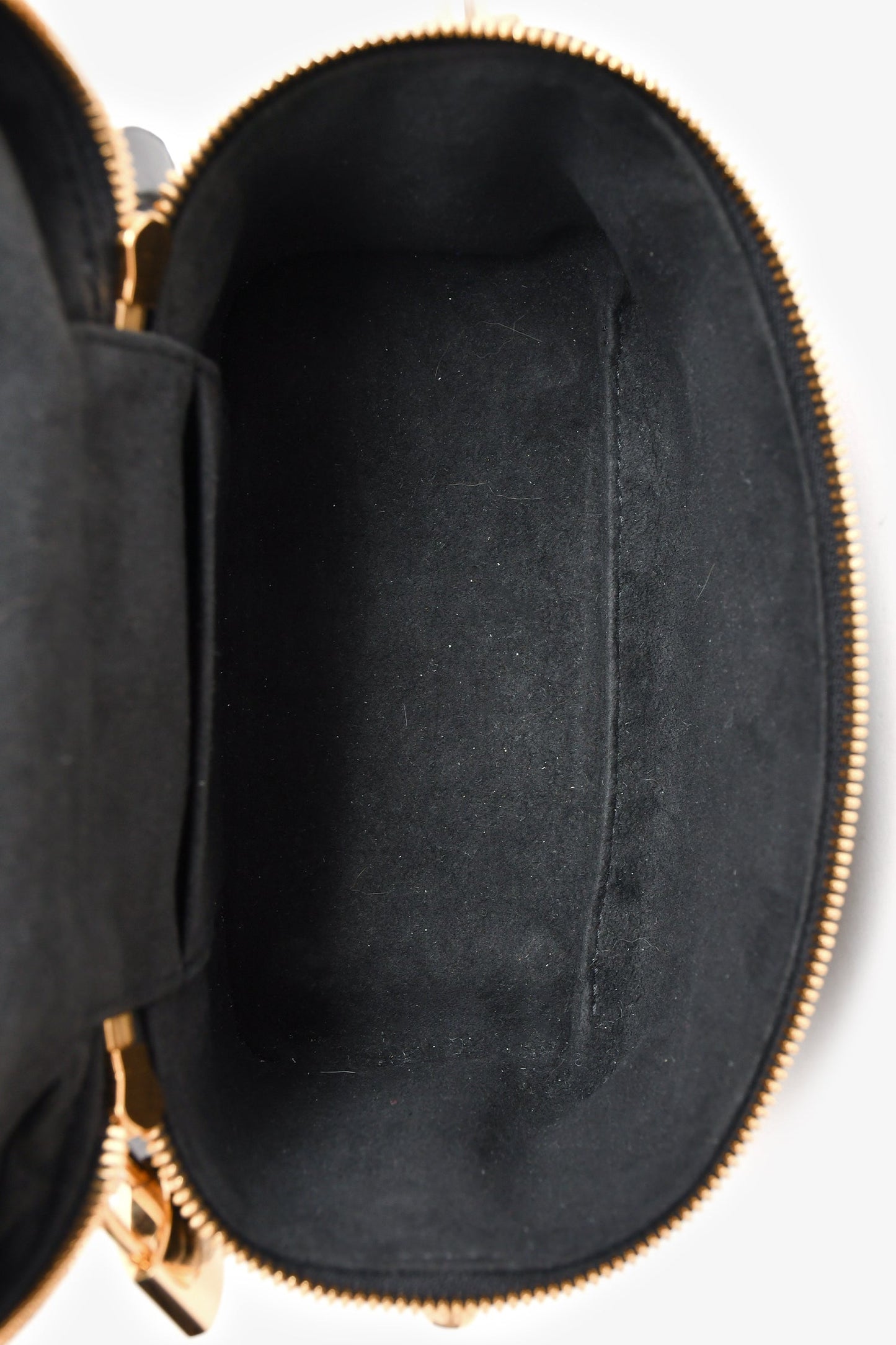 Louis Vuitton 2020 Black Leather Monogram Vanity Crossbody Bag PM