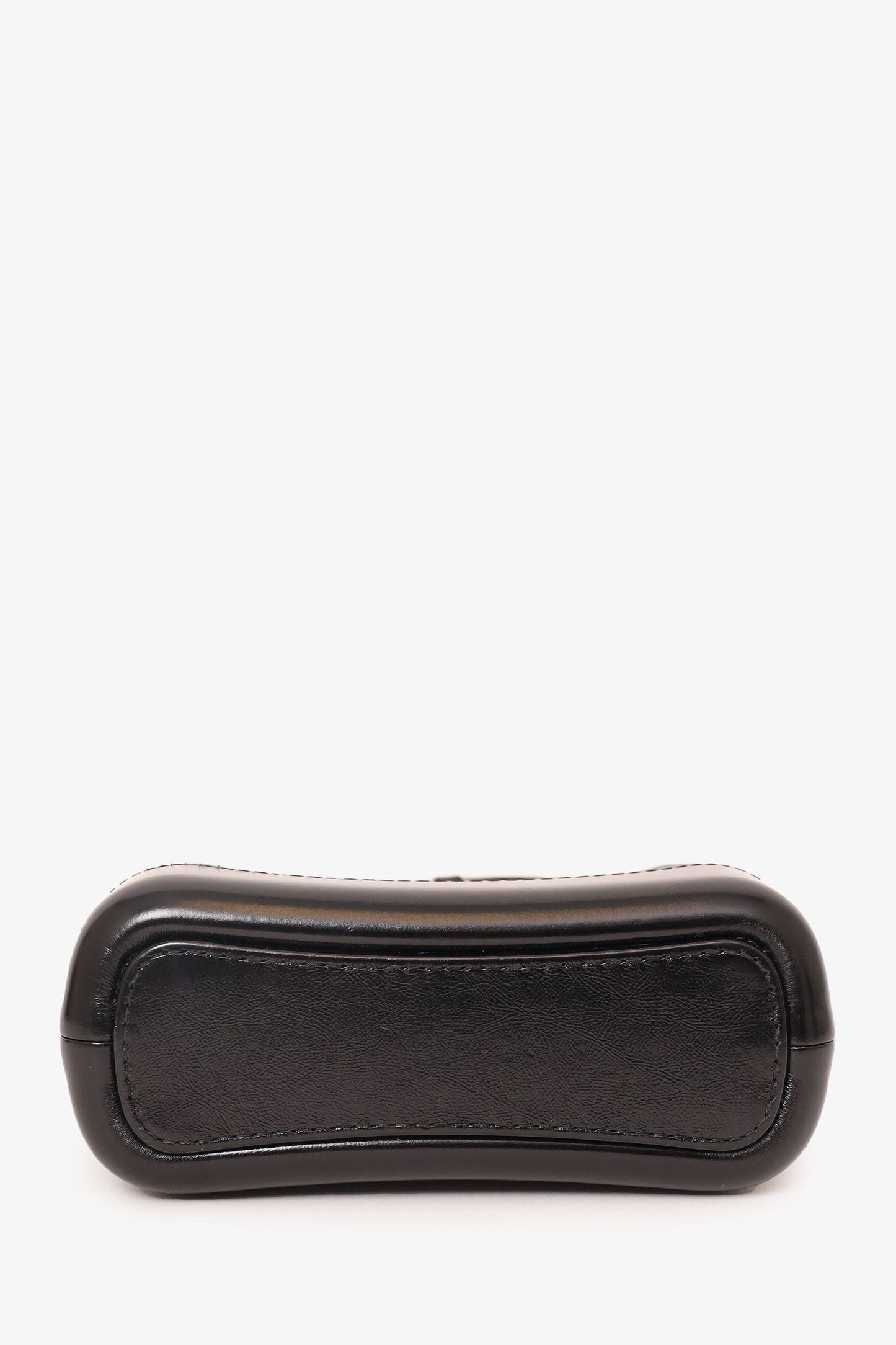 Pre-Loved Chanel™ 2019 So Black Quilted Leather Small Gabrielle Crossbody Bag