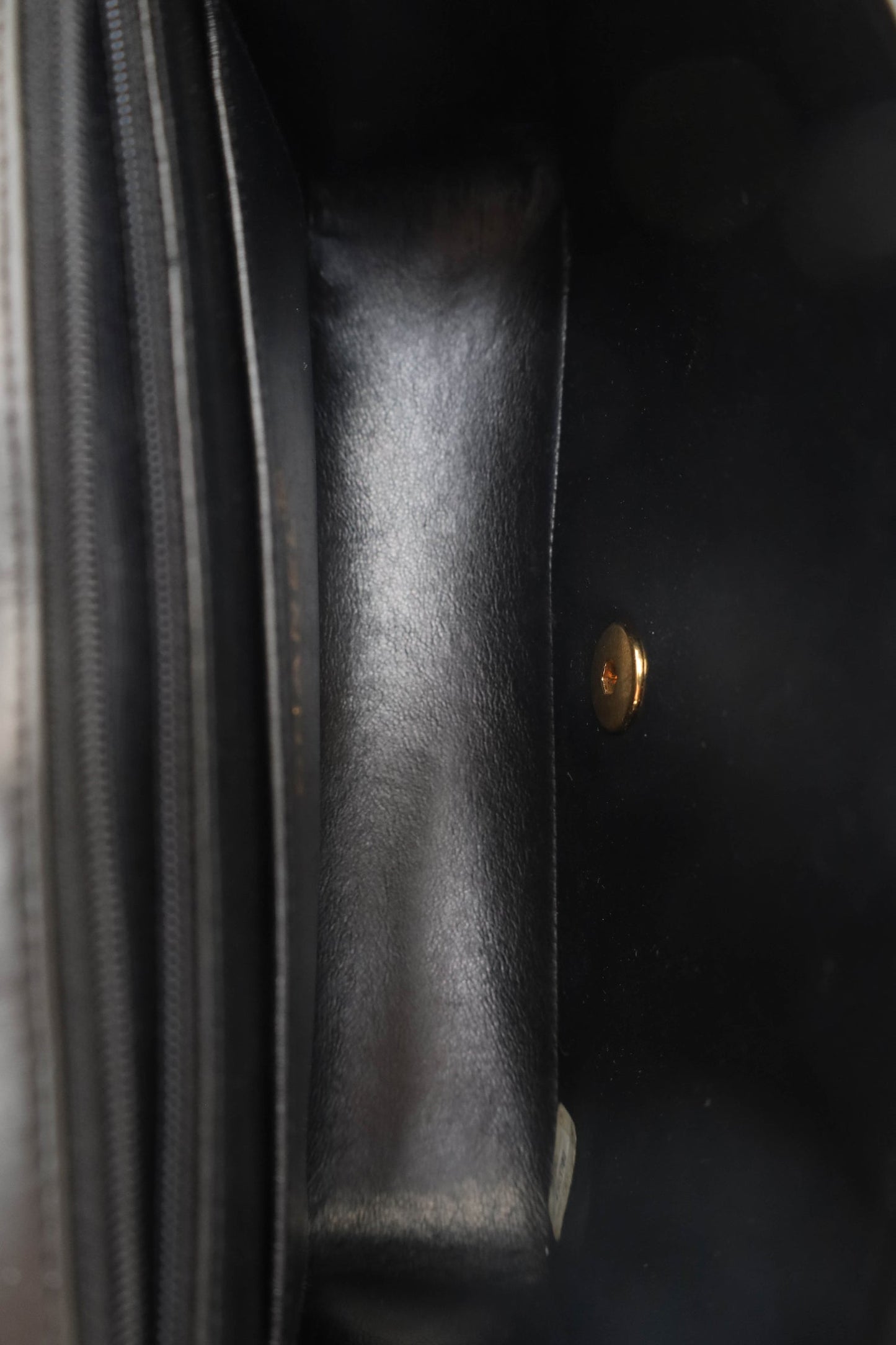 Pre-Loved Chanel™ Black Lambskin Small Diana Flap Bag