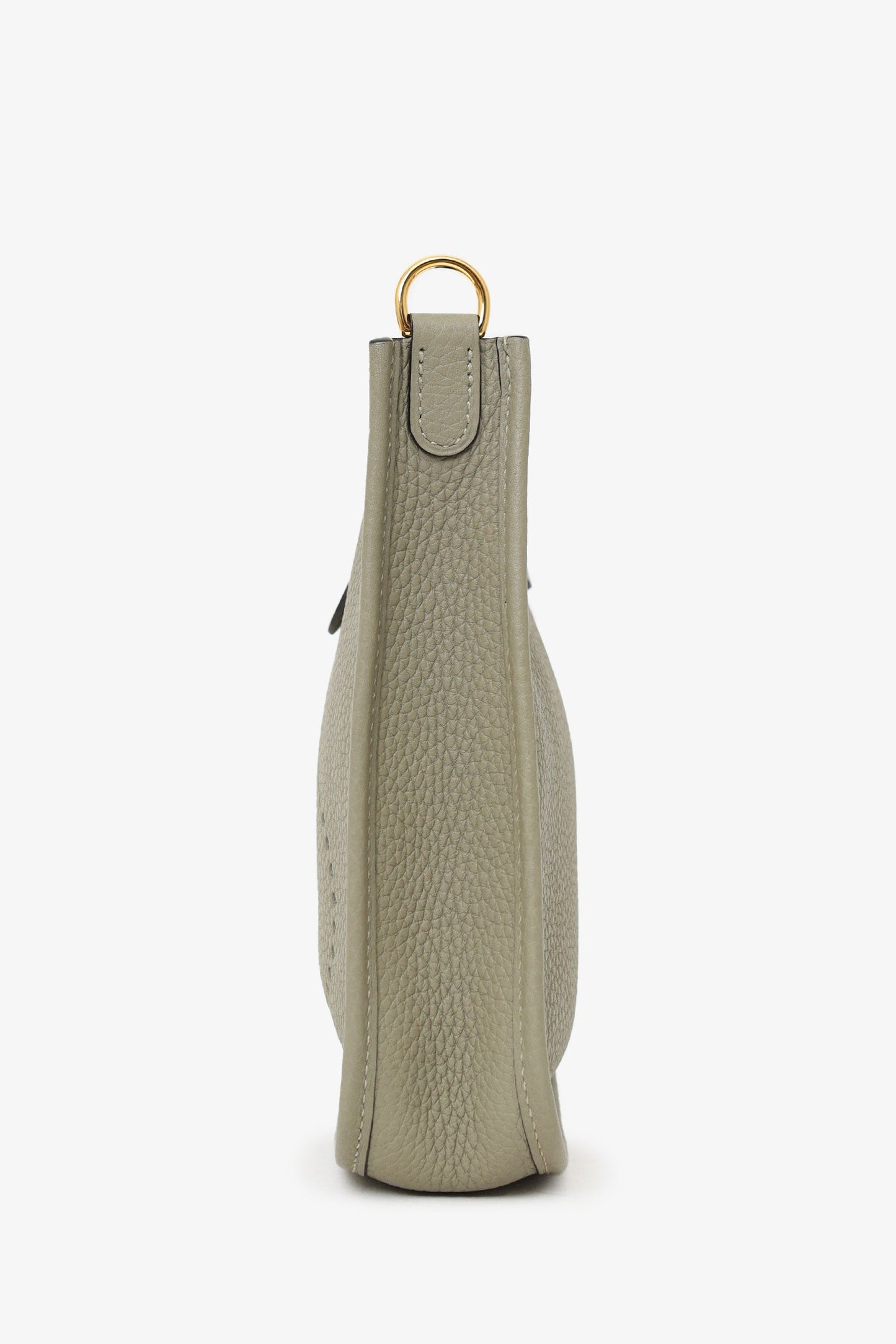 Hermès 2021 Sage Clemence Mini Evelyne II TPM 16 Crossbody