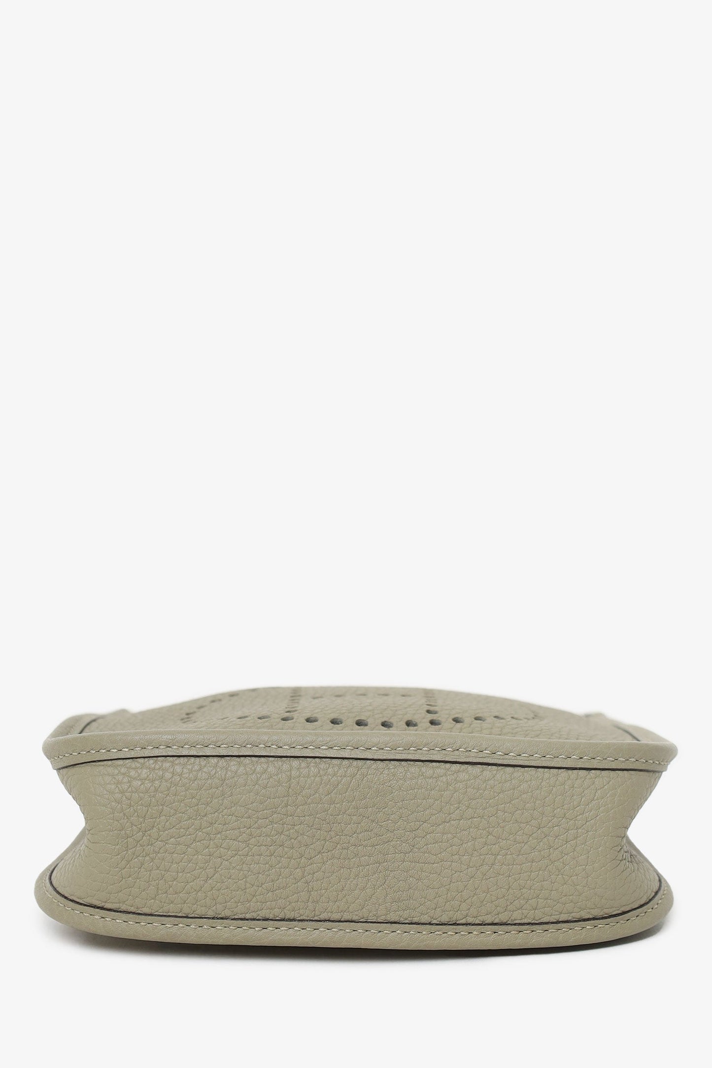Hermès 2021 Sage Clemence Mini Evelyne II TPM 16 Crossbody