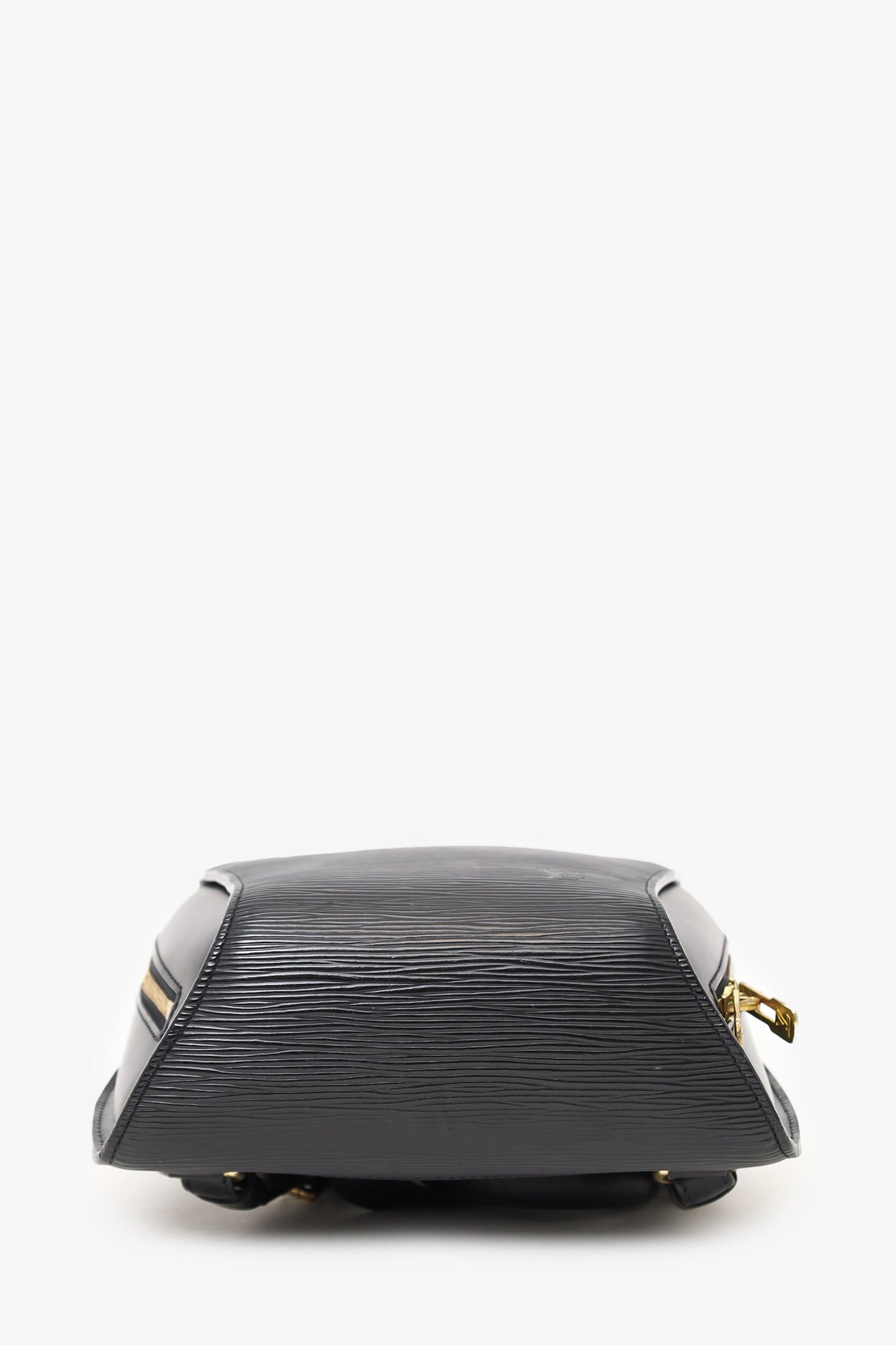 Louis Vuitton 1999 Black Epi Leather Mabillon Backpack