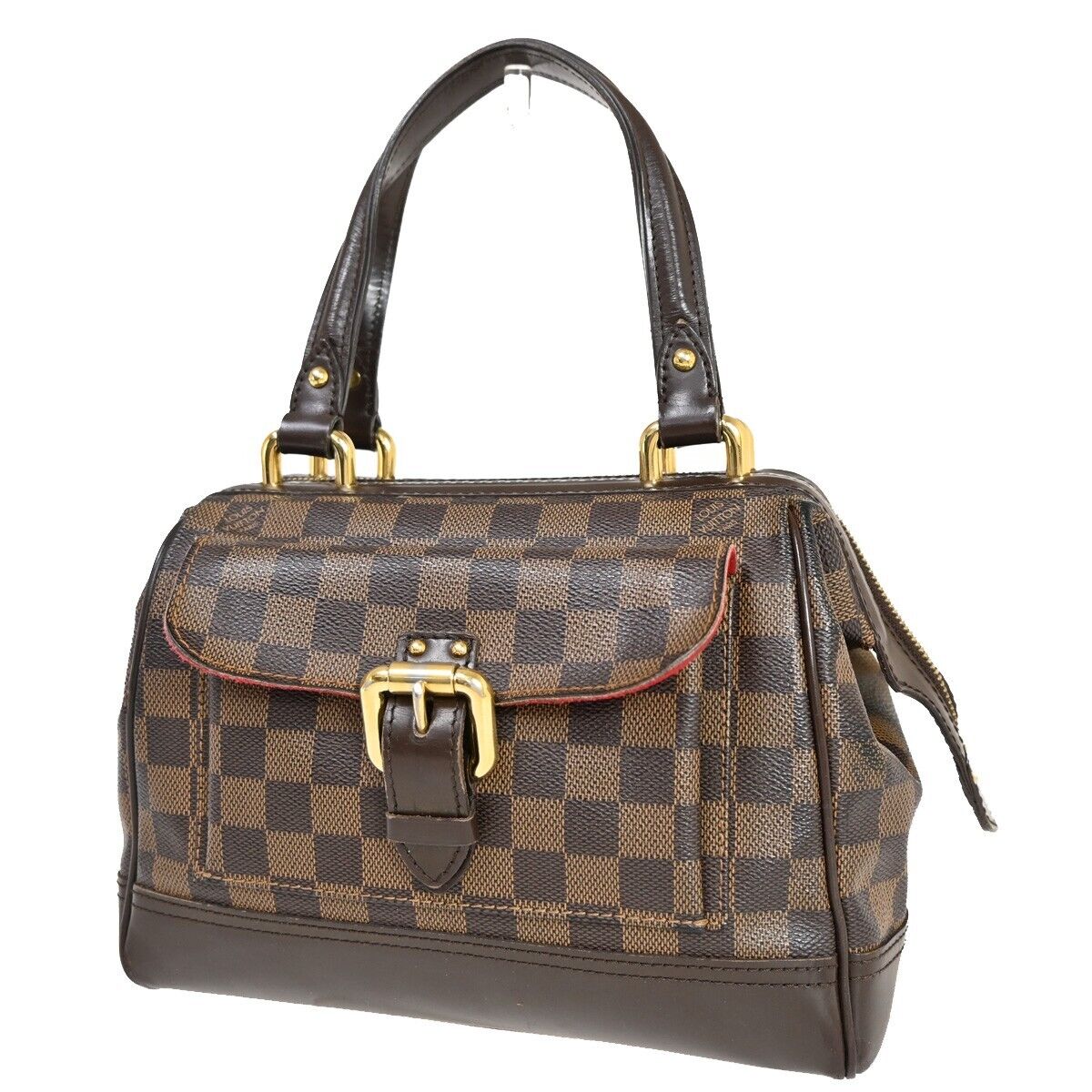 Louis Vuitton Knightsbridge Brown Canvas Handbag ()