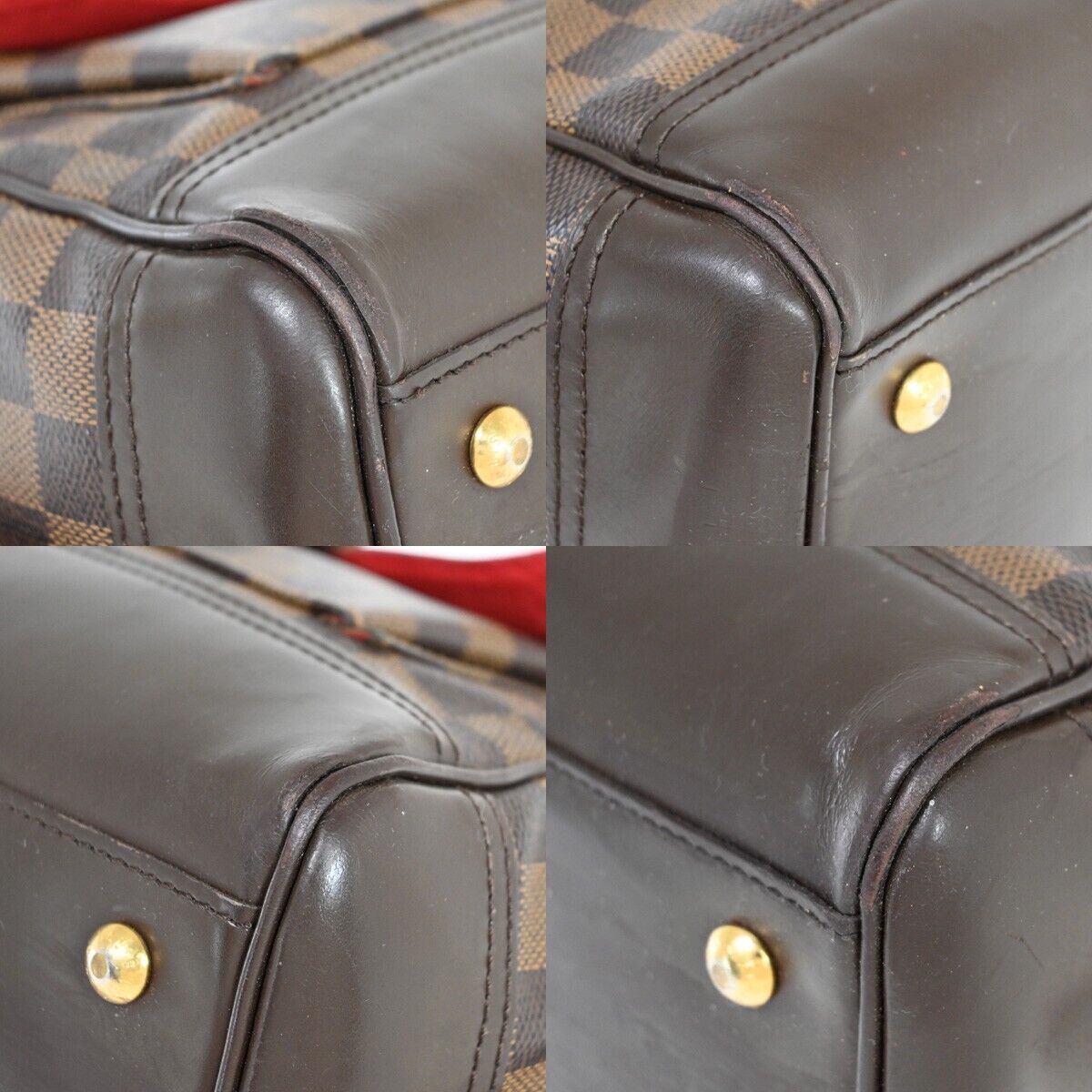 Louis Vuitton Knightsbridge Brown Canvas Handbag