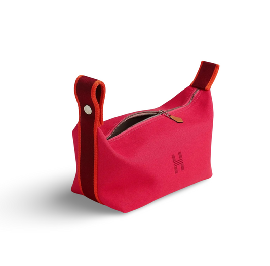 Hermes Bride A Brac H Natte Small Model Case Pink