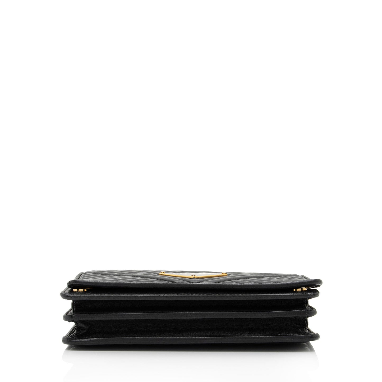 Prada Chevron Calfskin Diagramme Crossbody Bag (SHF-GpeaPx)