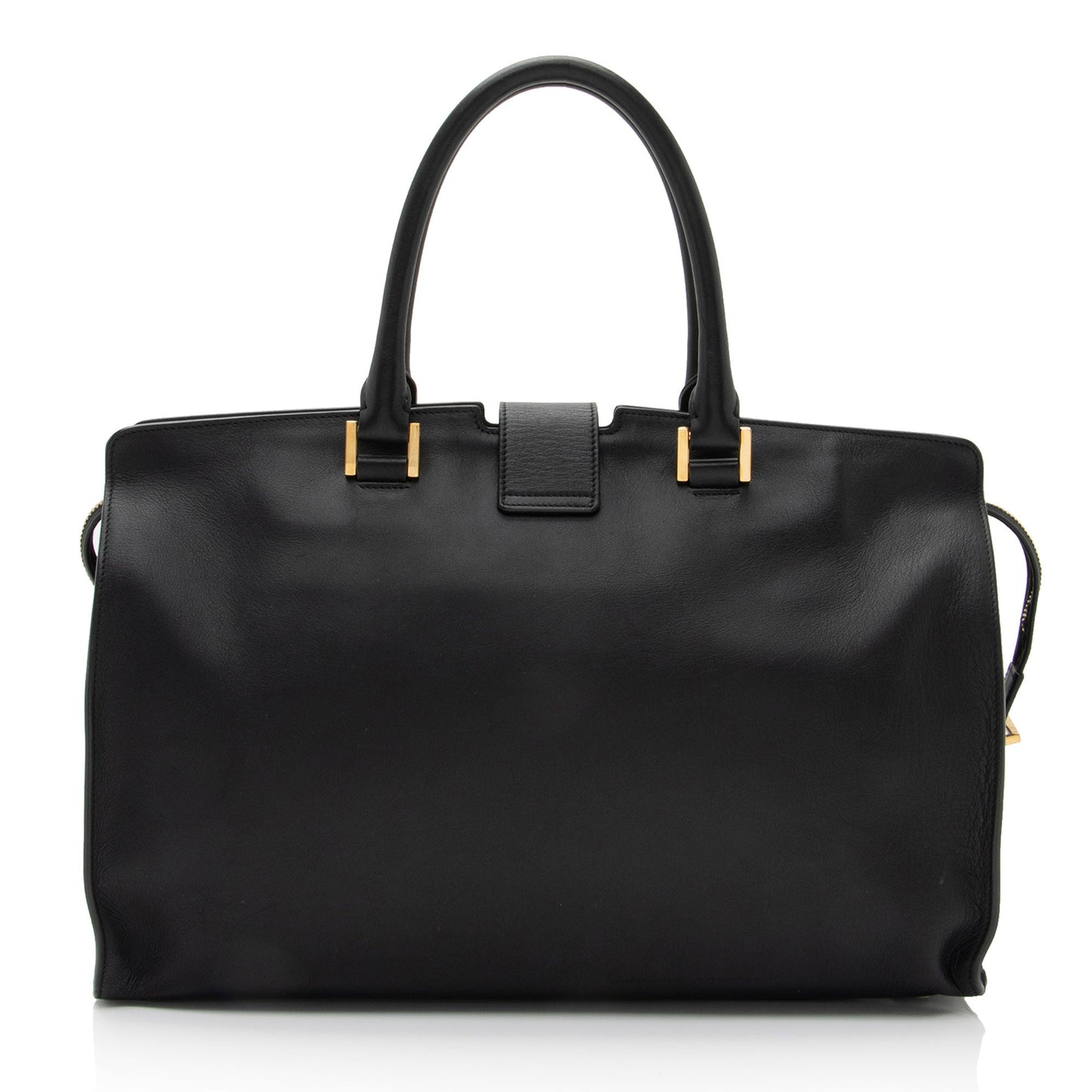 Saint Laurent Calfskin Cabas Chyc Medium Tote (SHF-vEmkbR)