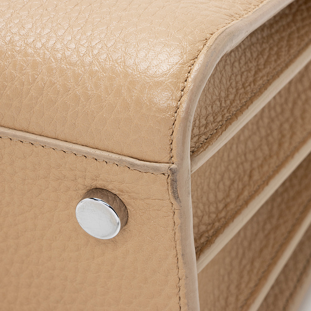 Saint Laurent Calfskin Classic Sac de Jour Nano Tote (SHF-16258)