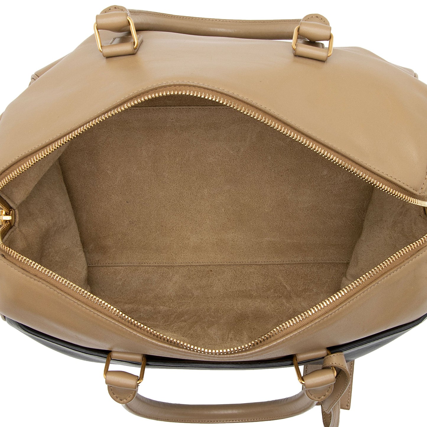 Saint Laurent Calfskin Duffle 6 Satchel (SHF-ZZBrpg)