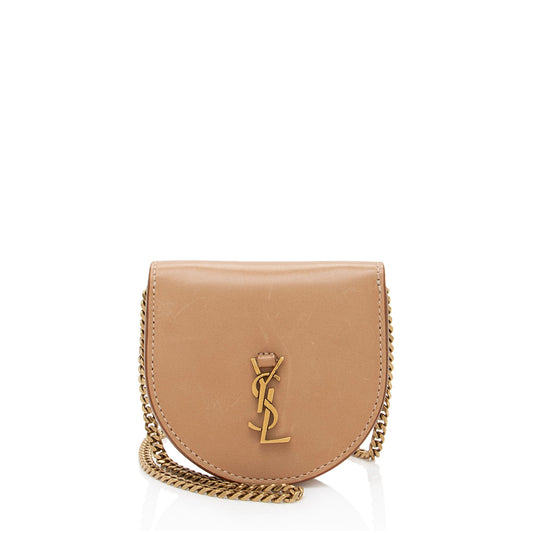 Saint Laurent Calfskin Kaia Baby Crossbody (SHF-CaYSWH)
