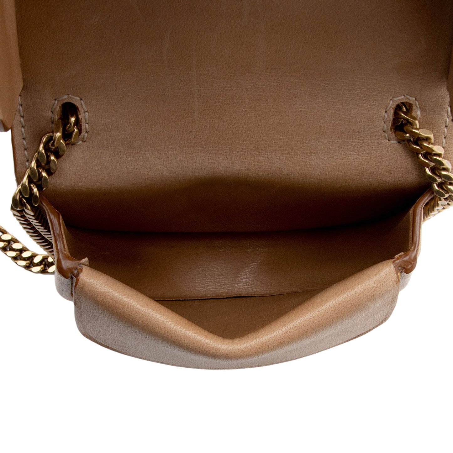 Saint Laurent Calfskin Kaia Baby Crossbody (SHF-CaYSWH)