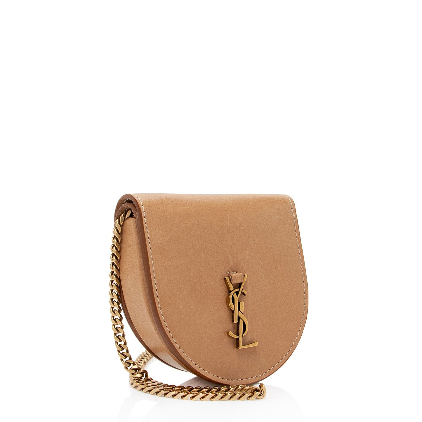 Saint Laurent Calfskin Kaia Baby Crossbody (SHF-CaYSWH)