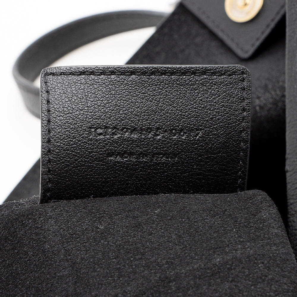 Saint Laurent Calfskin Large Shopping Tote - FINAL SALE (SHF-16264)