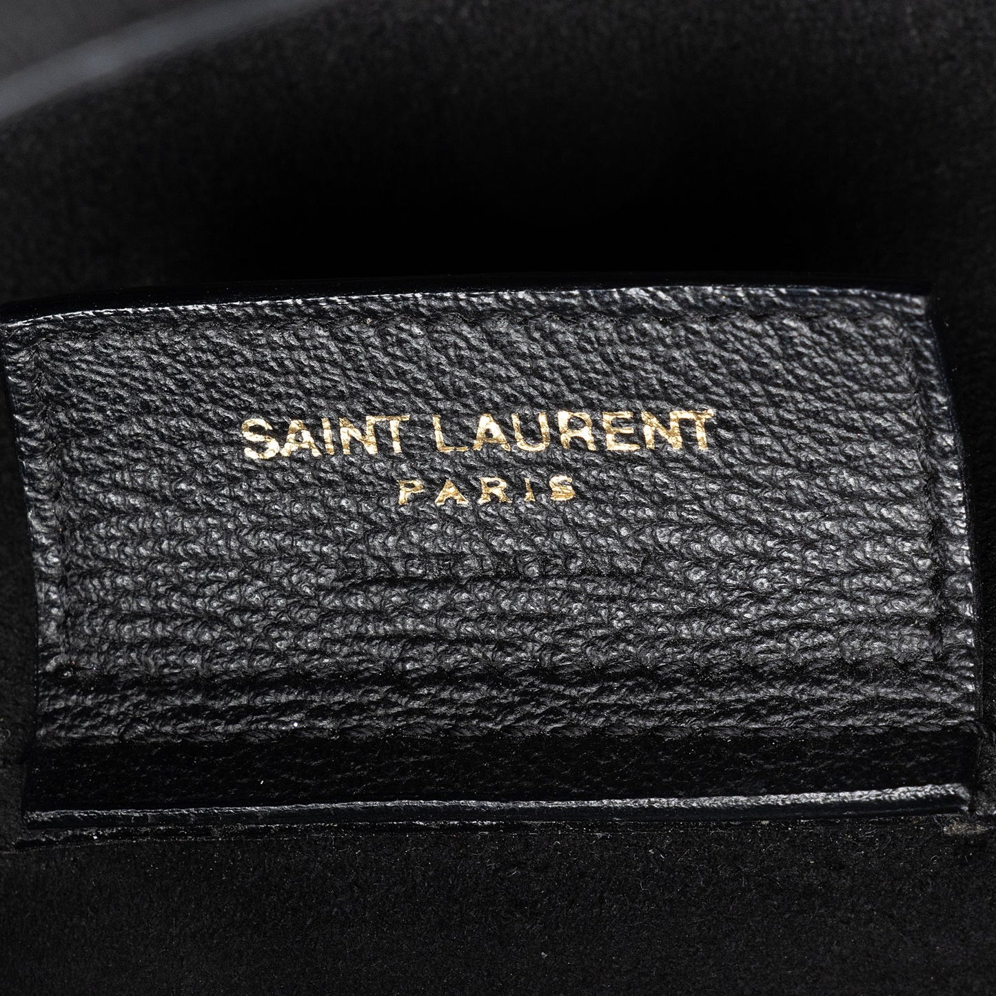 Saint Laurent Calfskin Large Shopping Tote (SHF-22494)