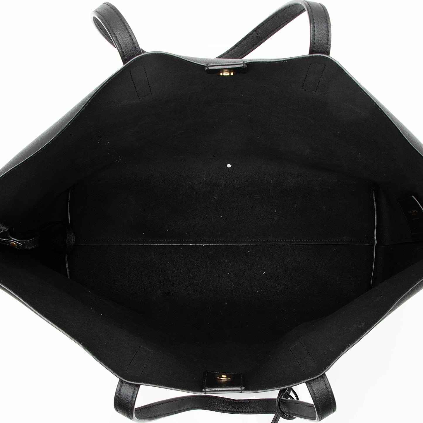 Saint Laurent Calfskin Large Shopping Tote (SHF-23053)