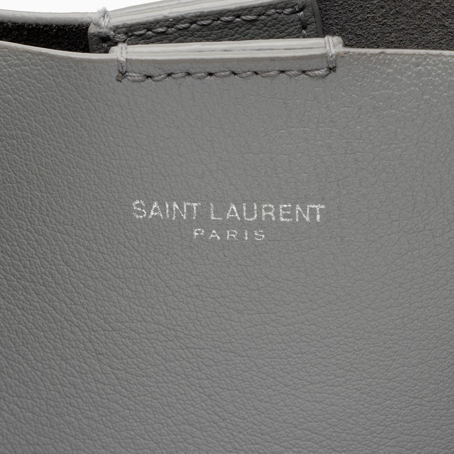 Saint Laurent Calfskin Large Shopping Tote (SHF-pwhKvE)