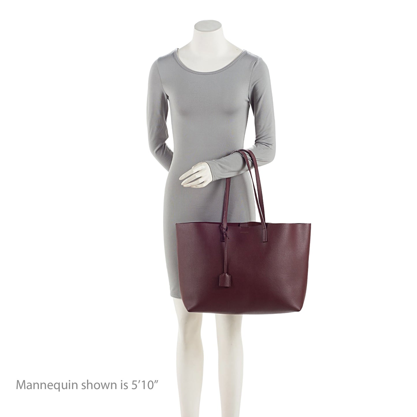 Saint Laurent Calfskin Large Shopping Tote