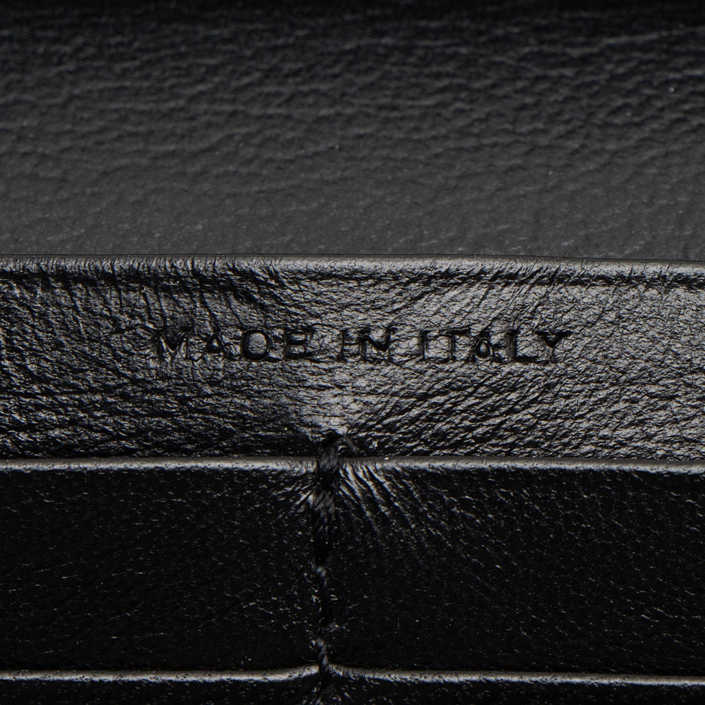 Saint Laurent Calfskin Lipstick Monogram Wallet on Chain