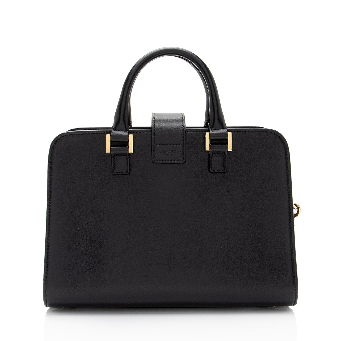 Saint Laurent Calfskin Monogram Baby Cabas Tote (SHF-Emwqyt)