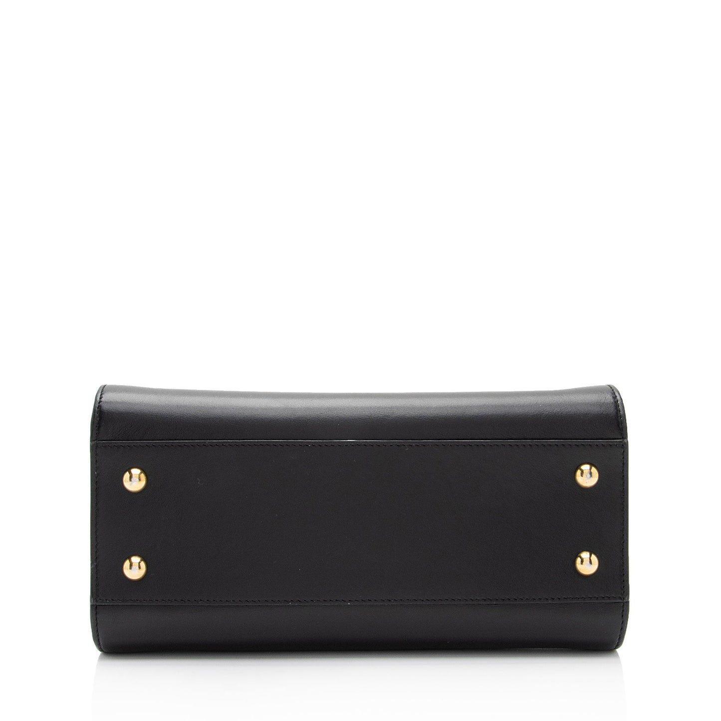 Saint Laurent Calfskin Monogram Baby Cabas Tote (SHF-Emwqyt)