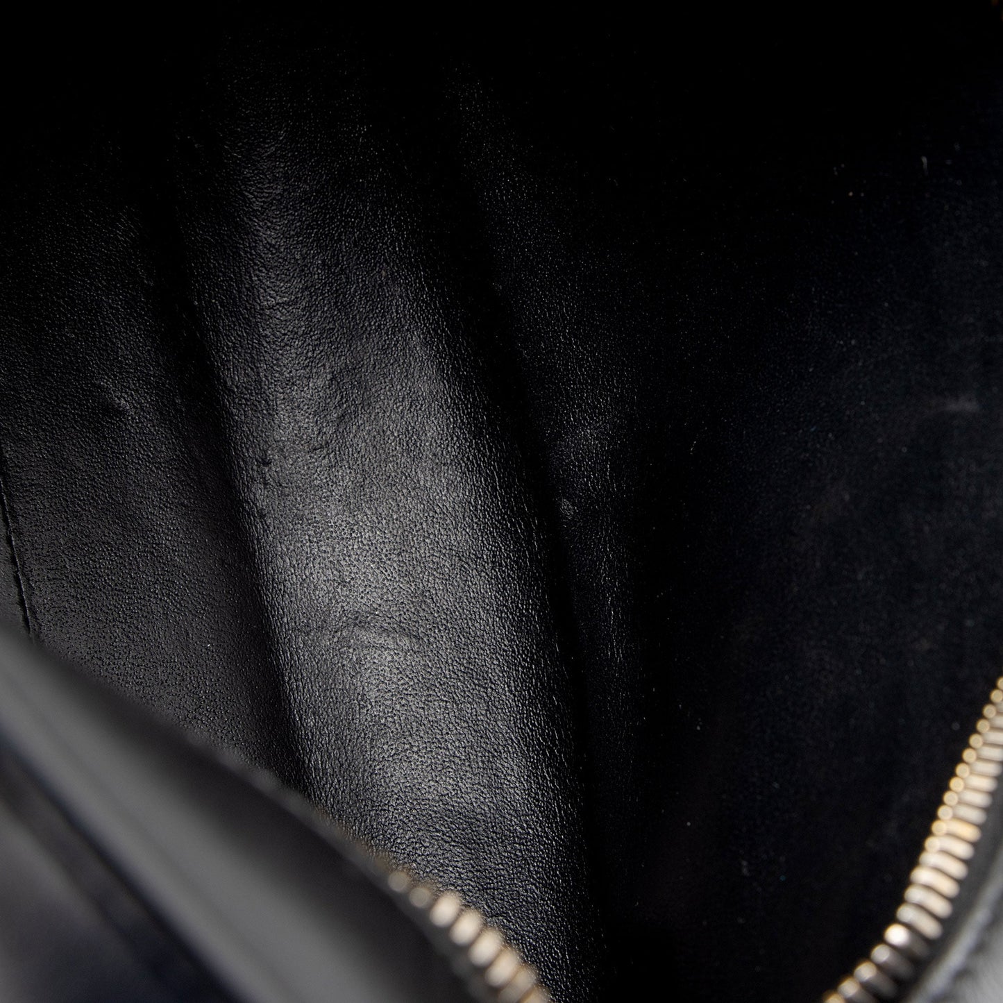 Saint Laurent Calfskin Monogram Baby Cabas Tote (SHF-Emwqyt)