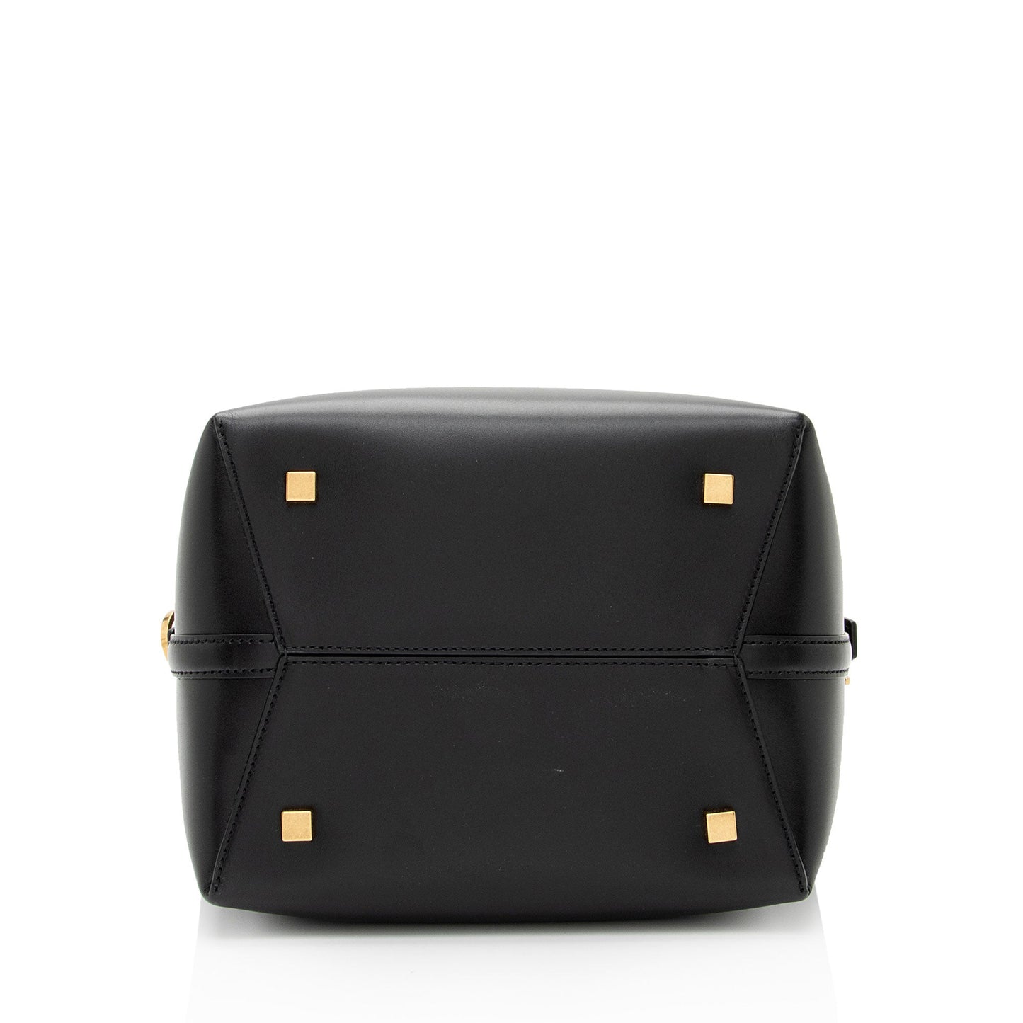 Saint Laurent Calfskin Monogram Le 37 Bucket Bag (SHF-YsxF8W)