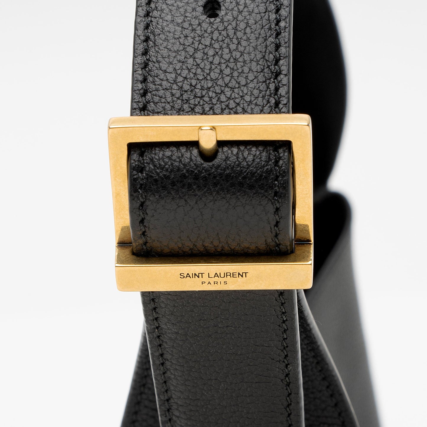 Saint Laurent Calfskin Monogram Le 5 A 7 Small Hobo (SHF-Lnt1SQ)