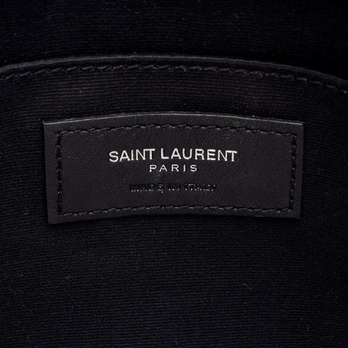 Saint Laurent Calfskin Monogram Lou Camera Bag