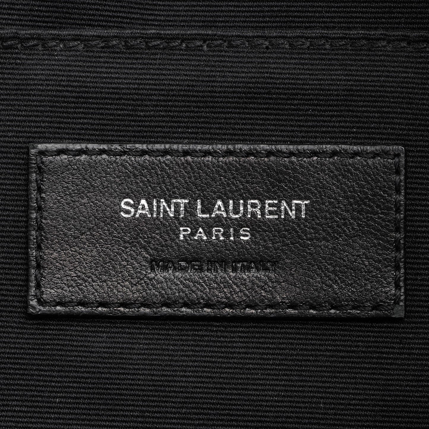 Saint Laurent Calfskin Rose Print Monogram Lou Camera Bag (SHF-fwd2tP)