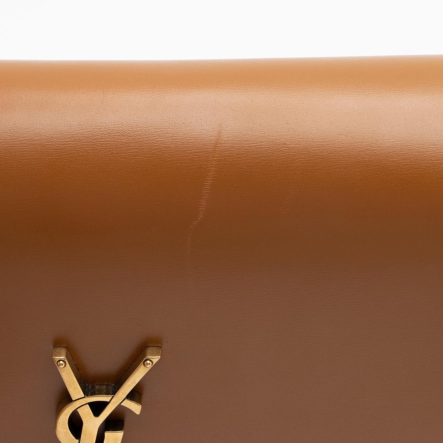 Saint Laurent Calfskin Monogram Solferino Medium Shoulder Bag (SHF-23782)