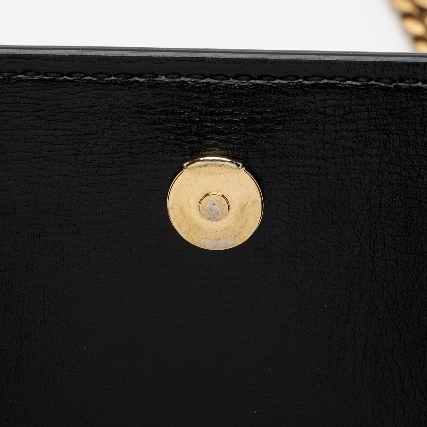 Saint Laurent Calfskin Monogram Sunset Mini Wallet on Chain Bag (SHF-dovv8x)
