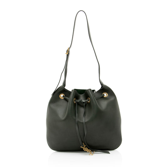Saint Laurent Calfskin Paris VII Medium Hobo