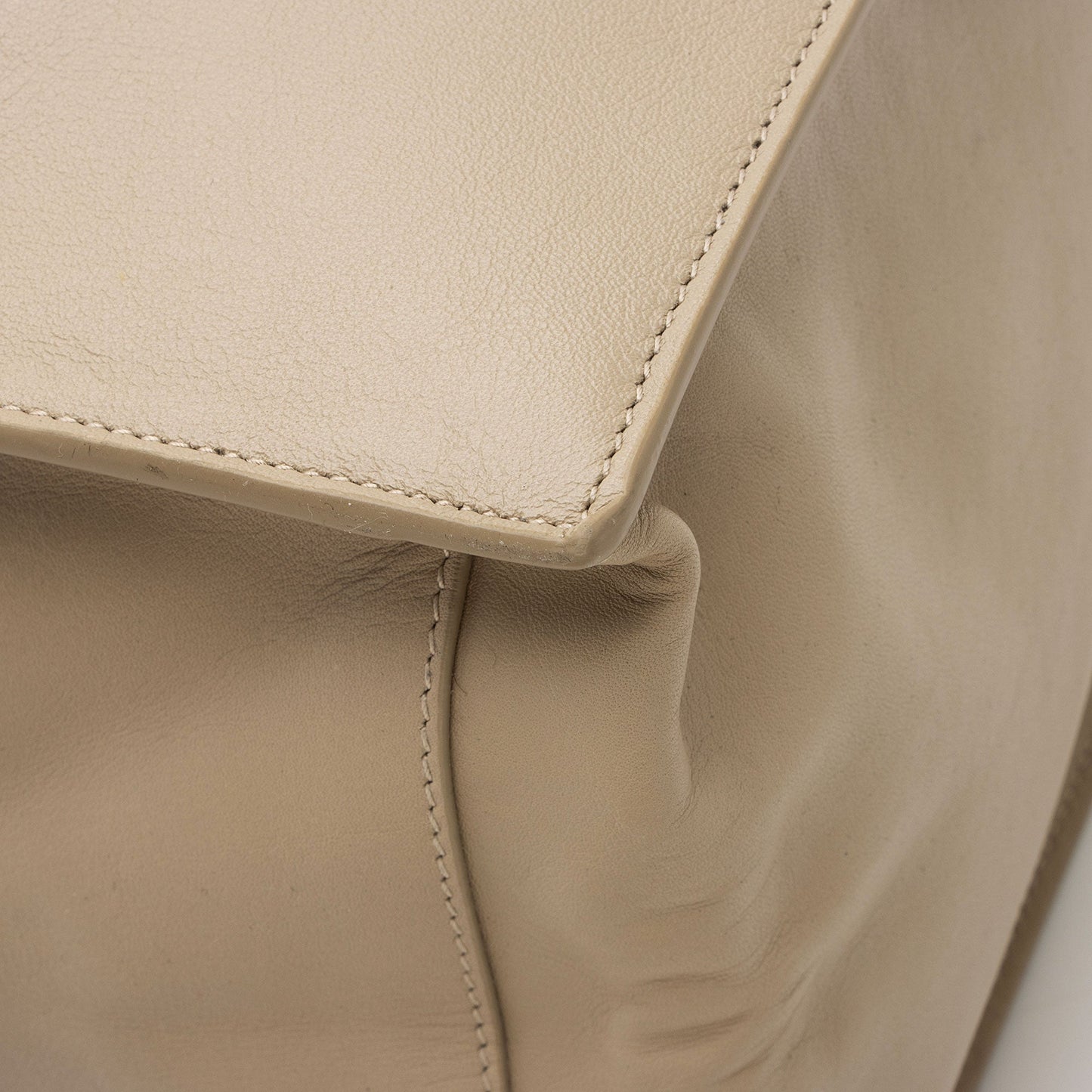 Saint Laurent Calfskin Rive Gauche Large Tote (SHF-Dugo0W)