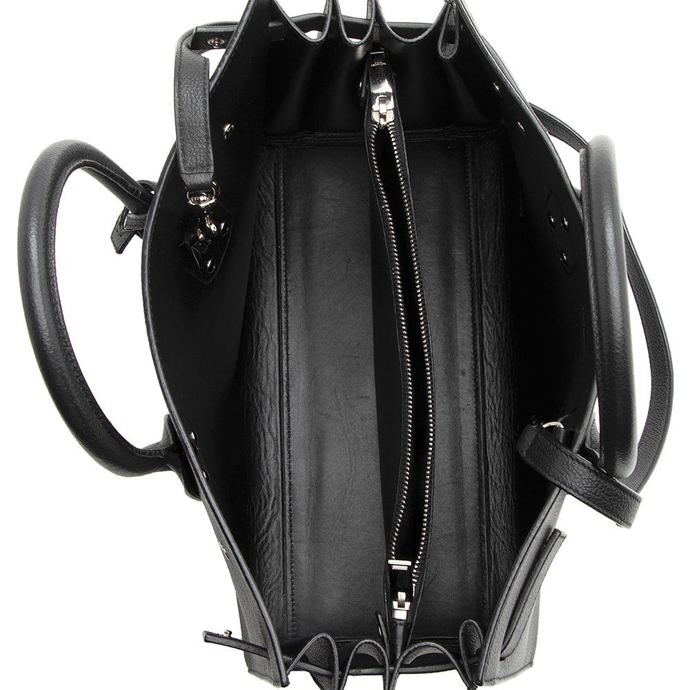 Saint Laurent Calfskin Sac De Jour Small Tote (SHF-21438)