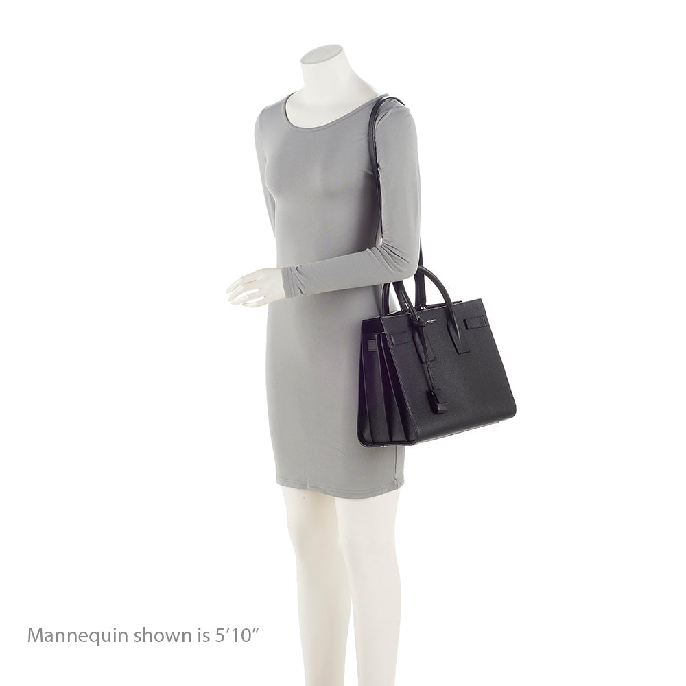 Saint Laurent Calfskin Sac De Jour Small Tote (SHF-21438)