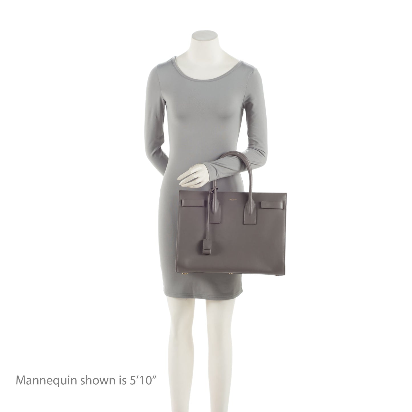 Saint Laurent Calfskin Sac De Jour Large Tote (SHF-yUc2G8)