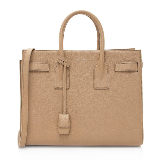 Saint Laurent Calfskin Sac De Jour Small Tote (SHF-20113)