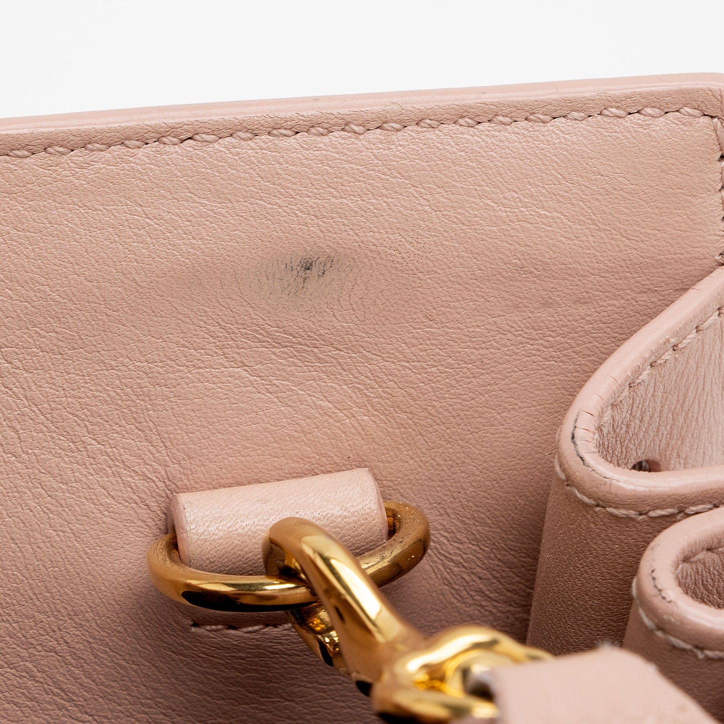 Saint Laurent Calfskin Sac De Jour Nano Tote (SHF-EN9mQm)