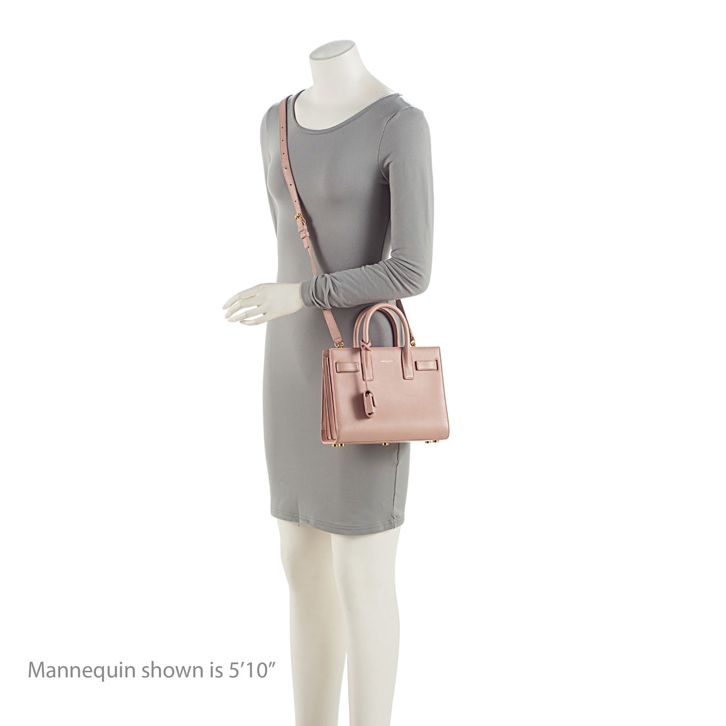 Saint Laurent Calfskin Sac De Jour Nano Tote (SHF-EN9mQm)