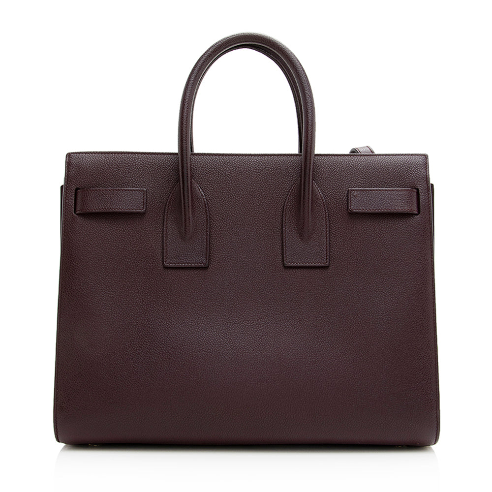 Saint Laurent Calfskin Sac De Jour Small Tote (SHF-20251)