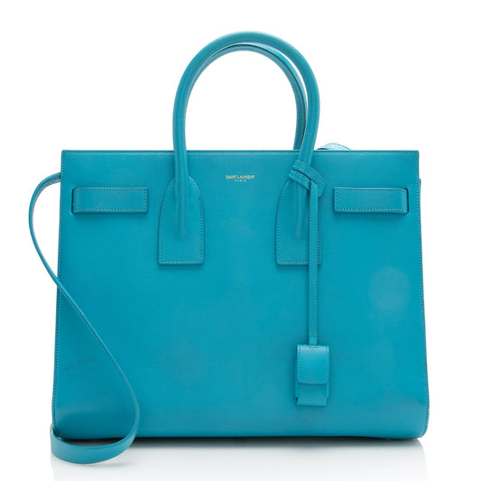 Saint Laurent Calfskin Sac De Jour Small Tote (SHF-22389)