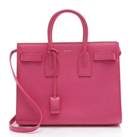 Saint Laurent Calfskin Sac De Jour Small Tote (SHF-XFylh7)