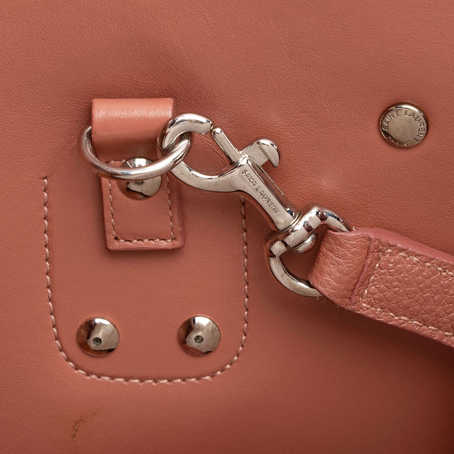 Saint Laurent Calfskin Sac De Jour Small Tote (SHF-zf20Mi)