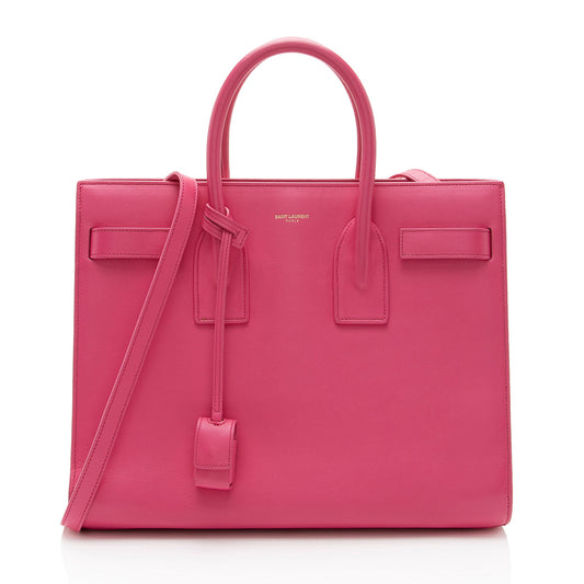 Saint Laurent Calfskin Sac De Jour Small Tote (SHF-avIwVJ)