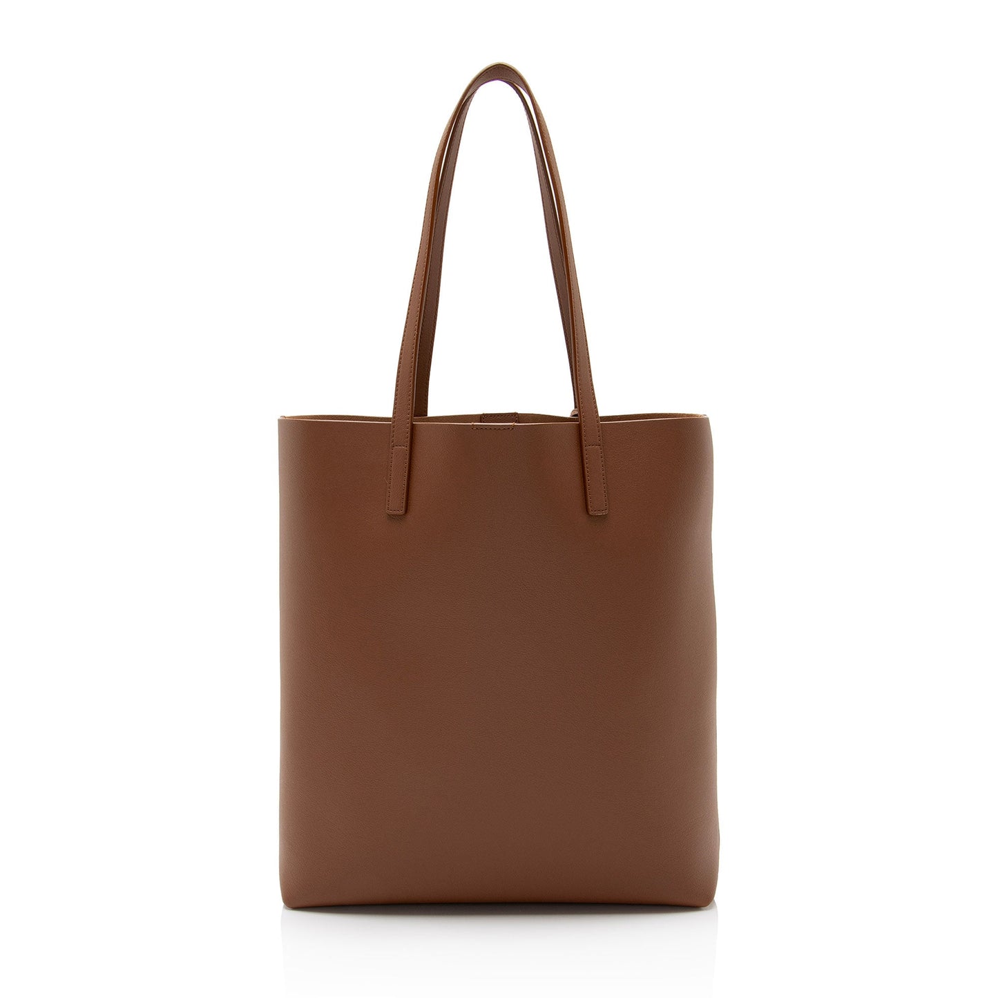 Saint Laurent Calfskin N/S Shopping Tote (SHF-9WdA9t)