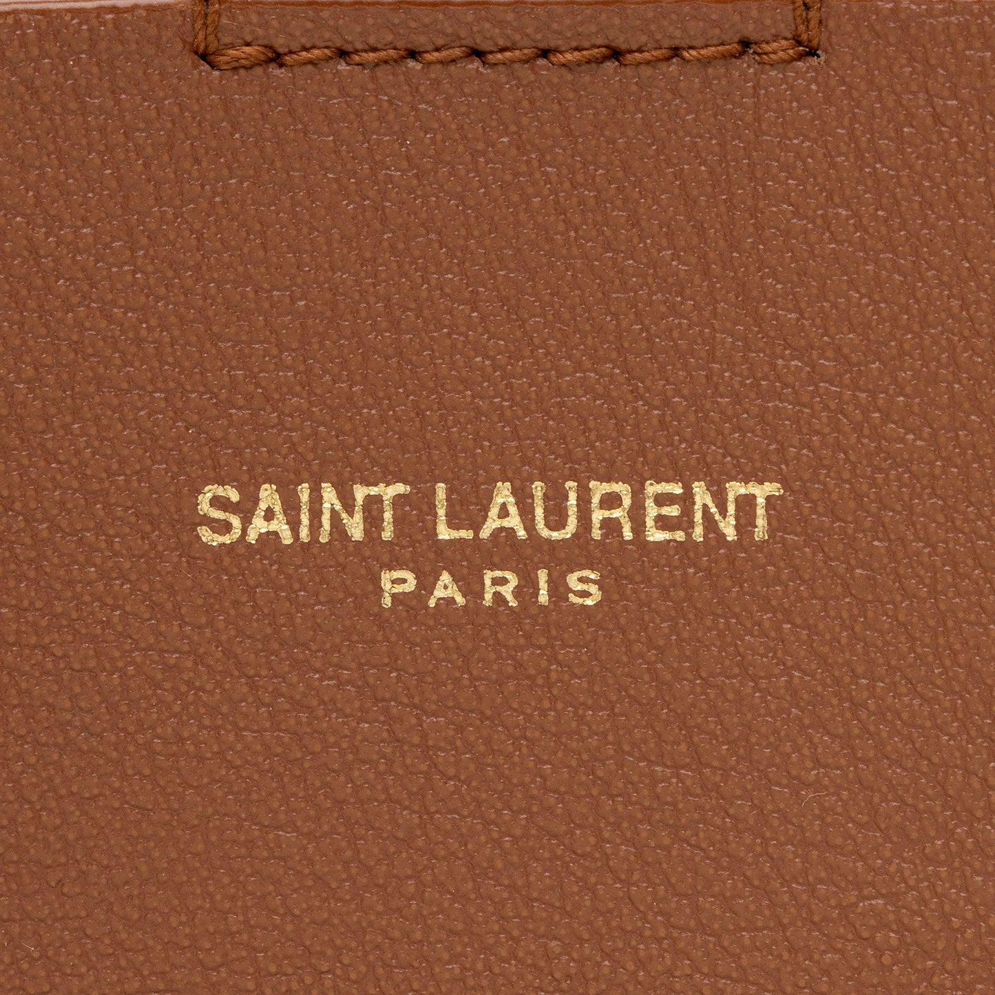 Saint Laurent Calfskin N/S Shopping Tote (SHF-9WdA9t)
