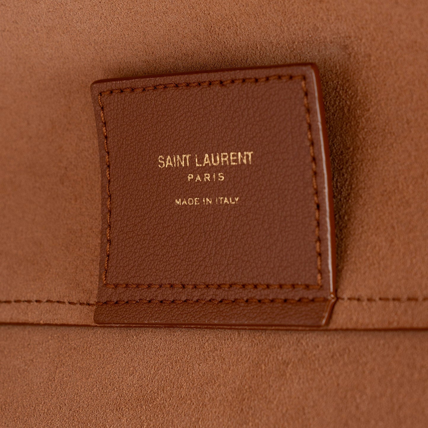 Saint Laurent Calfskin N/S Shopping Tote (SHF-9WdA9t)